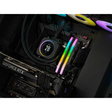 Corsair 32GB DDR5-6000 (2x16GB) Kit werkgeheugen Zwart, CMH32GX5M2B6000C38, Vengeance RGB, XMP
