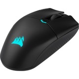 Corsair KATAR ELITE WIRELESS gaming muis Zwart, 26.000 dpi