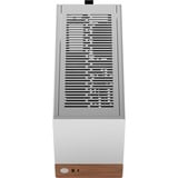 Fractal Design Terra mini tower behuizing Zilver/houtkleur | 1x USB-A | 1x USB-C