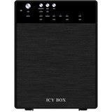 ICY BOX IB-3640SU3 externe behuizing Zwart