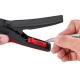 KNIPEX PreciStrip16 Automatische afstriptang Zwart/rood, geïntegreerde draadsnijder