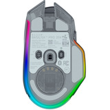 Razer Basilisk V3 Pro 35K - Phantom White Edition gaming muis Wit/transparant