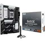 ASUS B650E MAX GAMING WIFI socket AM5 moederbord Zwart/wit