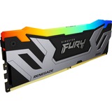 Kingston FURY 24 GB DDR5-8400 (1x 24 GB) werkgeheugen Zilver/zwart, KF584CU40RSA-24, Renegade Silver RGB, XMP 3.0