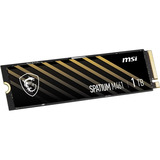 MSI SPATIUM M461 1 TB SSD Zwart/goud, S78-440L1D0-P83, PCIe Gen 4.0 x4, NVMe 1.4