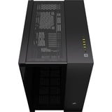 Corsair 6500X midi tower behuizing Zwart | 4x USB-A | 1x USB-C | Tempered Glass