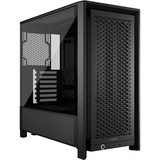 Corsair FRAME 4000D midi tower behuizing Zwart | 2x USB-A | 1x USB-C | Tempered Glass