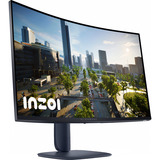 Dell AW3225DM 31.5" curved gaming monitor Zwart, 2x HDMI, DisplayPort, 2x USB-A, USB-B, 180 Hz