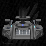 HORI ACE COMBAT 8: WINGS OF THEVE Flight Stick joystick Zwart, PlayStation 4, PlayStation 5, Pc