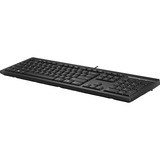 HP 125, toetsenbord Zwart, BE Lay-out