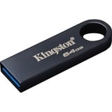 Kingston DataTraveler SE9 G3 64 GB usb-stick Donkergrijs, KE-U2X64-1AC, USB-A 3.2 (5 Gbit/s)