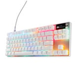 SteelSeries Apex Pro TKL Gen 3 RGB mechanisch gaming toetsenbord Wit, US lay-out (QWERTY), SteelSeries OmniPoint 3.0, 80% (TKL)	
