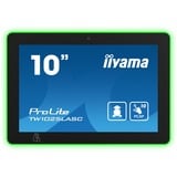 iiyama ProLite TW1025LASC-B1PNR 10.1" Public Display Zwart, 2x USB-A, USB-C, RJ-45