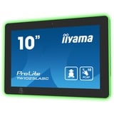 iiyama ProLite TW1025LASC-B1PNR 10.1" Public Display Zwart, 2x USB-A, USB-C, RJ-45