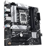 ASUS PRIME B760M-A-CSM socket 1700 moederbord Zwart/zilver, RAID, 2.5 Gb-LAN, Sound, µATX