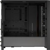 Corsair FRAME 4000D RS ARGB midi tower behuizing Zwart | 2x USB-A | 1x USB-C | RGB | Tempered Glass