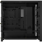 Corsair FRAME 5000D RS midi tower behuizing Zwart | 4x USB-A | 1x USB-C | RGB | Tempered Glass