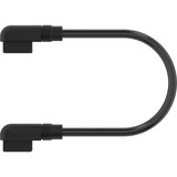 Corsair iCUE LINK Slim 2x 90° kabel Zwart, 0,135 meter