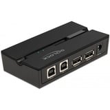 DeLOCK USB 2.0 Switch 2 usb-switcher Zwart