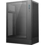 DeepCool CH170 PLUS midi tower behuizing Zwart | 2x USB-A | 1x USB-C | Tempered Glass