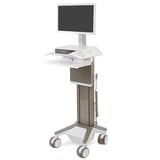 Ergotron CareFit Pro Cart met LiFe-batterij, EU trolley Wit/grijs