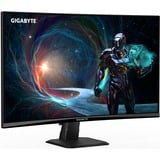 GIGABYTE GS27QCA 27" curved gaming monitor Zwart, HDMI, DisplayPort, 180 Hz