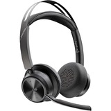 HP Poly Poly Voyager Focus 2 USB-C - Teams Certified on-ear headset Zwart, Incl. oplaadstatief