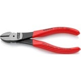 KNIPEX Kracht-zijsnijtang 74 01 140 kniptang Rood