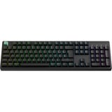 Keychron K10 HE-J1 RGB mechanisch toetsenbord Zwart, BE lay-out (AZERTY), Gateron Double-Rail Magnetic Nebula, 100%, Hot-swappable, Bluetooth, 2.4GHz
