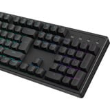 Keychron K10 HE-J1 RGB mechanisch toetsenbord Zwart, BE lay-out (AZERTY), Gateron Double-Rail Magnetic Nebula, 100%, Hot-swappable, Bluetooth, 2.4GHz