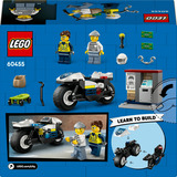 LEGO City - Achtervolging met de politiemotor Constructiespeelgoed 60455