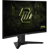 MSI MAG 245C X24 23.6" curved gaming monitor Zwart, 2x HDMI, DisplayPort, 240 Hz
