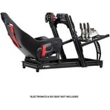 Next Level Racing F-GT Elite Lite - Front & Side Mount Edition racing simulator Zwart