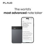 Plaud Note Pro dicteerapparaat Zwart, 64 GB, Bluetooth (BLE 5.4), Dual-band Wi-Fi (2.4GHz & 5GHz)