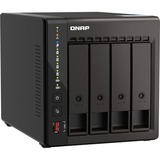 QNAP TS-453E-8G nas Zwart, 2x HDMI, 2x LAN, USB 2.0, USB 3.0