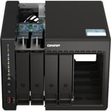 QNAP TS-453E-8G nas Zwart, 2x HDMI, 2x LAN, USB 2.0, USB 3.0