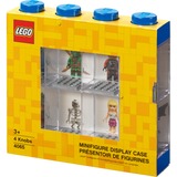 Room Copenhagen LEGO Minifiguren Displaydoos 8 opbergdoos Blauw/transparant