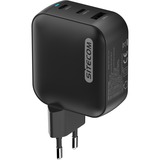 Sitecom 100W GaN Power Delivery wandoplader Zwart