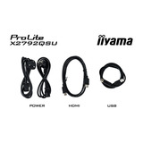 iiyama ProLite X2792QSU-B1 27" gaming monitor Zwart, 120 Hz, HDMI, DisplayPort, USB, Audio