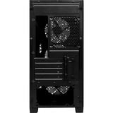 Cooler Master  mini tower behuizing Zwart | 1x USB-A | 1x USB-C | RGB | Window