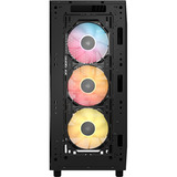 Corsair 3200D RS ARGB Black midi tower behuizing Zwart | 1x USB-A | 1x USB-C | RGB | Tempered Glass
