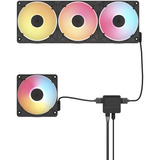Corsair iCUE LINK RX120 II RGB case fan Zwart, 120 x 129 x 26 mm