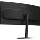 GIGABYTE GS34WQCA 34" Curved UltraWide gaming monitor Zwart, 120 Hz, HDMI, DisplayPort, Adaptive Sync