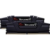 G.Skill 64 GB DDR4-3600 Kit werkgeheugen Zwart, F4-3600C16D-64GVK, Ripjaws V, XMP