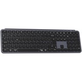 Keychron B6 Pro-K1Z Ultra-Slim toetsenbord Grijs, BE lay-out (AZERTY), Scissor switches, 100%, Bluetooth, 2.4GHz