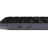 Keychron B6 Pro-K1Z Ultra-Slim toetsenbord Grijs, BE lay-out (AZERTY), Scissor switches, 100%, Bluetooth, 2.4GHz