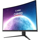 MSI G32CQ5P 31.5" curved gaming monitor Zwart, 2x HDMI, DisplayPort, 170 Hz