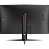 MSI G32CQ5P 31.5" curved gaming monitor Zwart, 2x HDMI, DisplayPort, 170 Hz