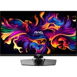 MSI MAG 271QPX QD-OLED E2 26.5" gaming monitor Zwart, 2x HDMI, DisplayPort, USB-C, 240 Hz