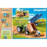 PLAYMOBIL Country - Trekker met aanhanger Constructiespeelgoed 71249